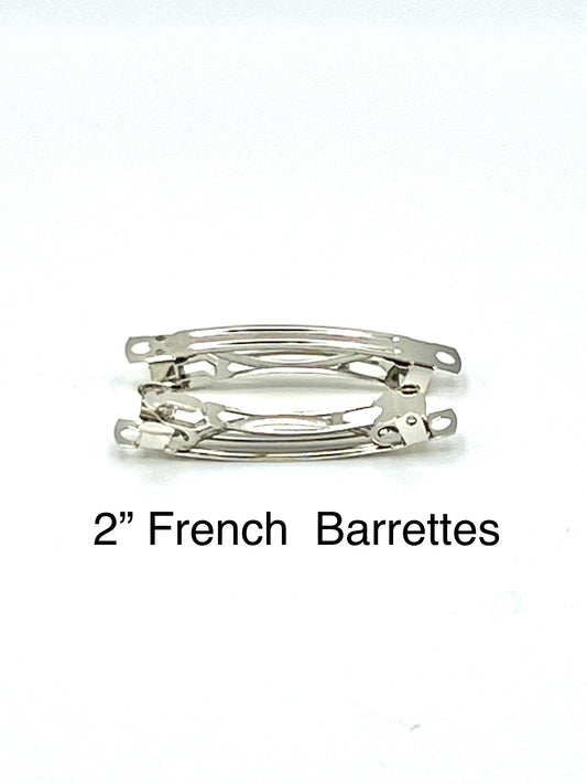 French Barrette 2 inch