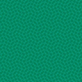 Quilt in Color Wavy Grid Teal