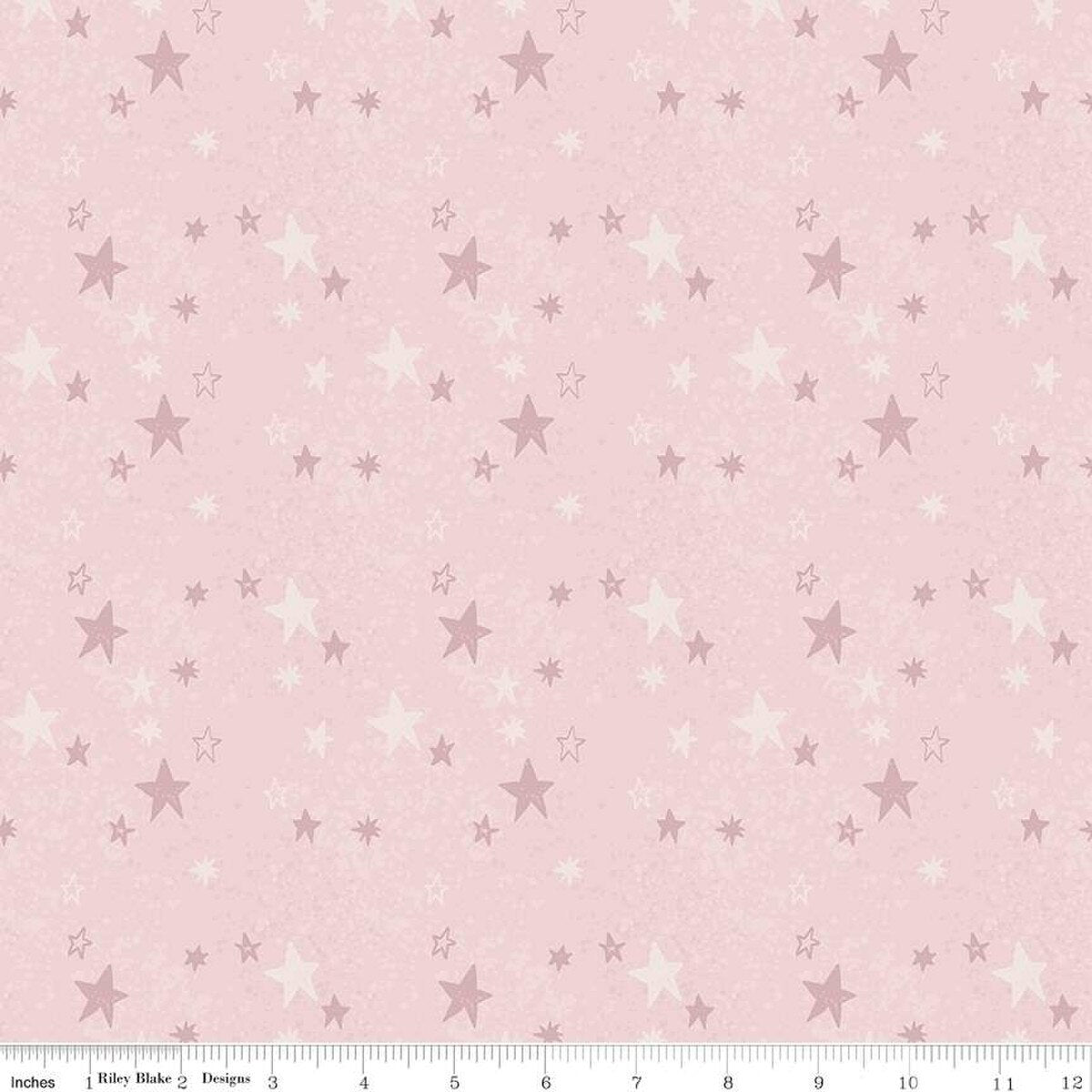 Flannel Safari Stargazing Girl Pink