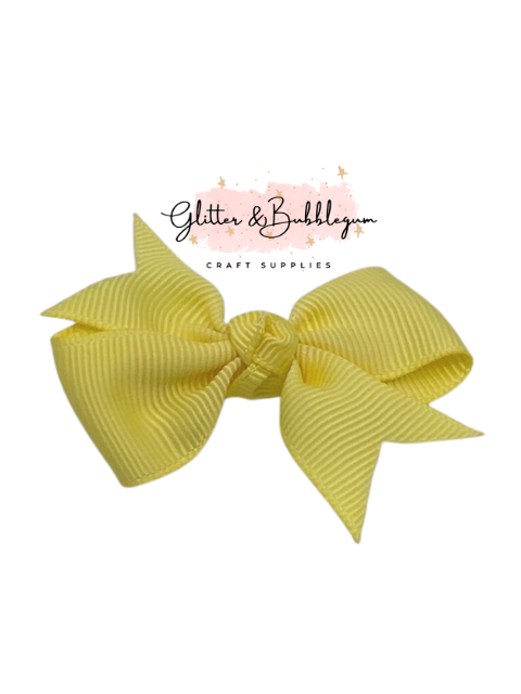 2 inch wide Ribbon Pigtail Bows 10 pack