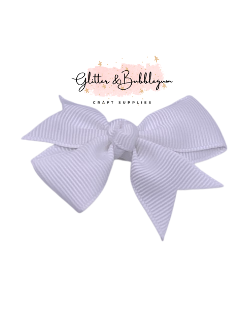 2 inch wide Ribbon Pigtail Bows 10 pack