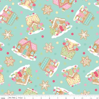 Ginger Bread Kisses Fabric by Riley Blake