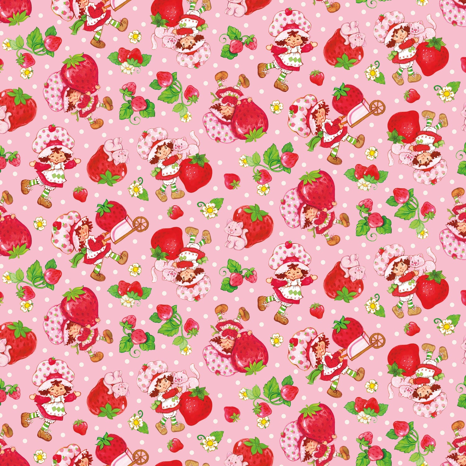 Strawberry Shortcake Fabric line from Riley Blake