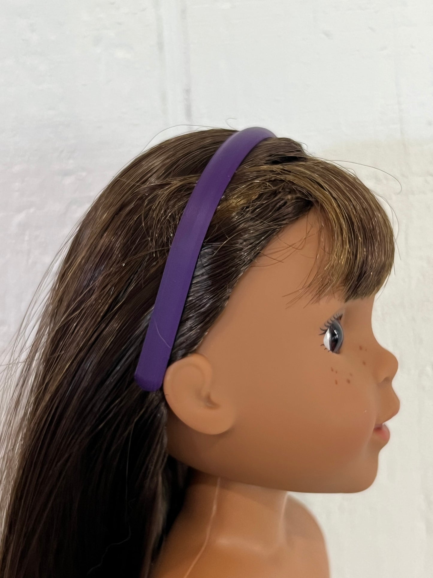 Headband for Wellie Wisher Doll - Indigo Purple