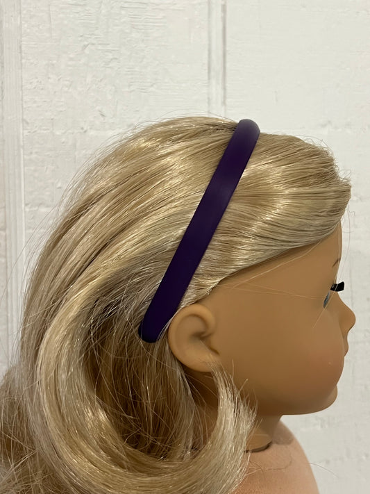 Headband for American Girl Doll - Indigo Purple