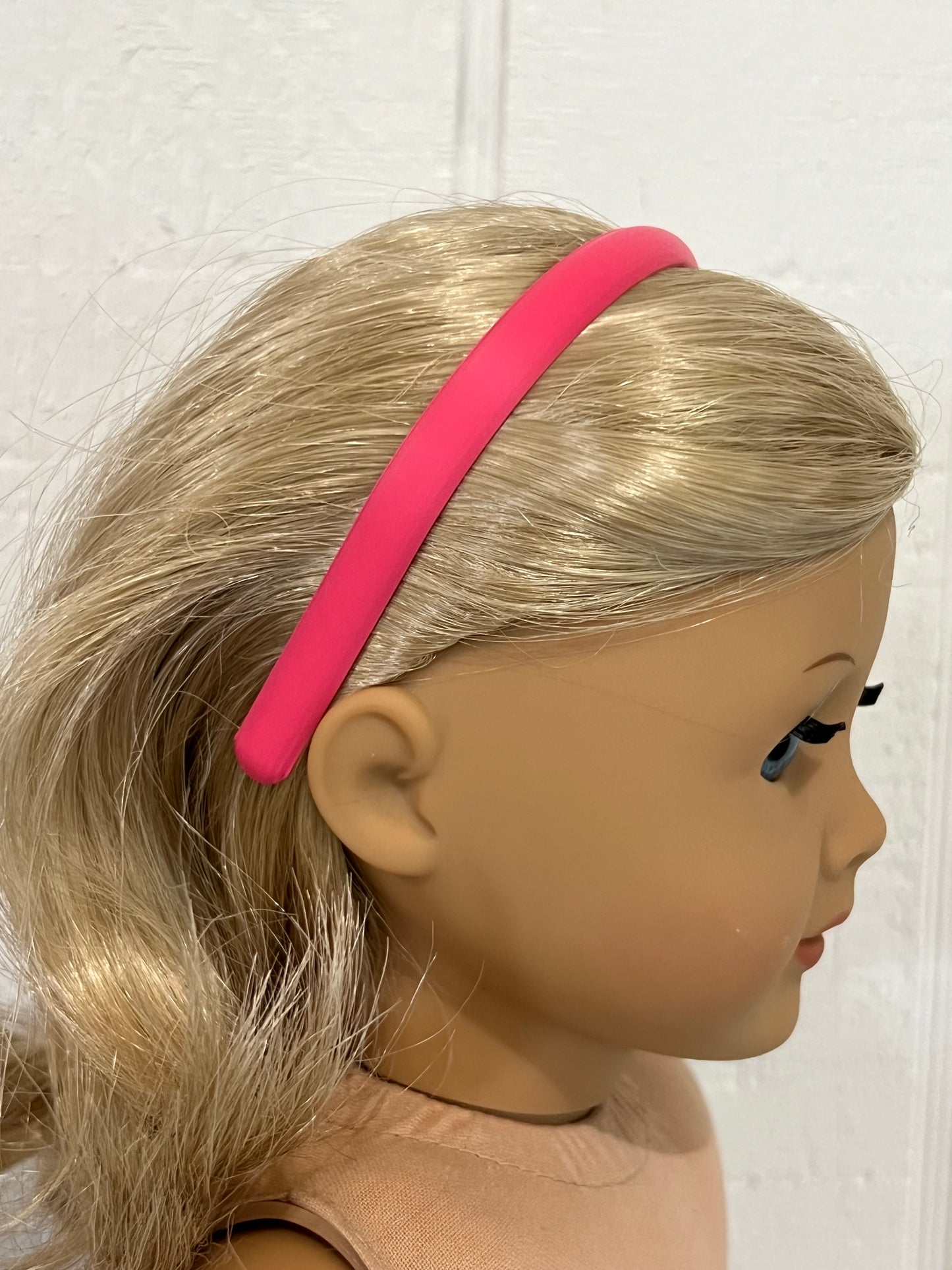 Headband for American Girl Doll - Hot Pink