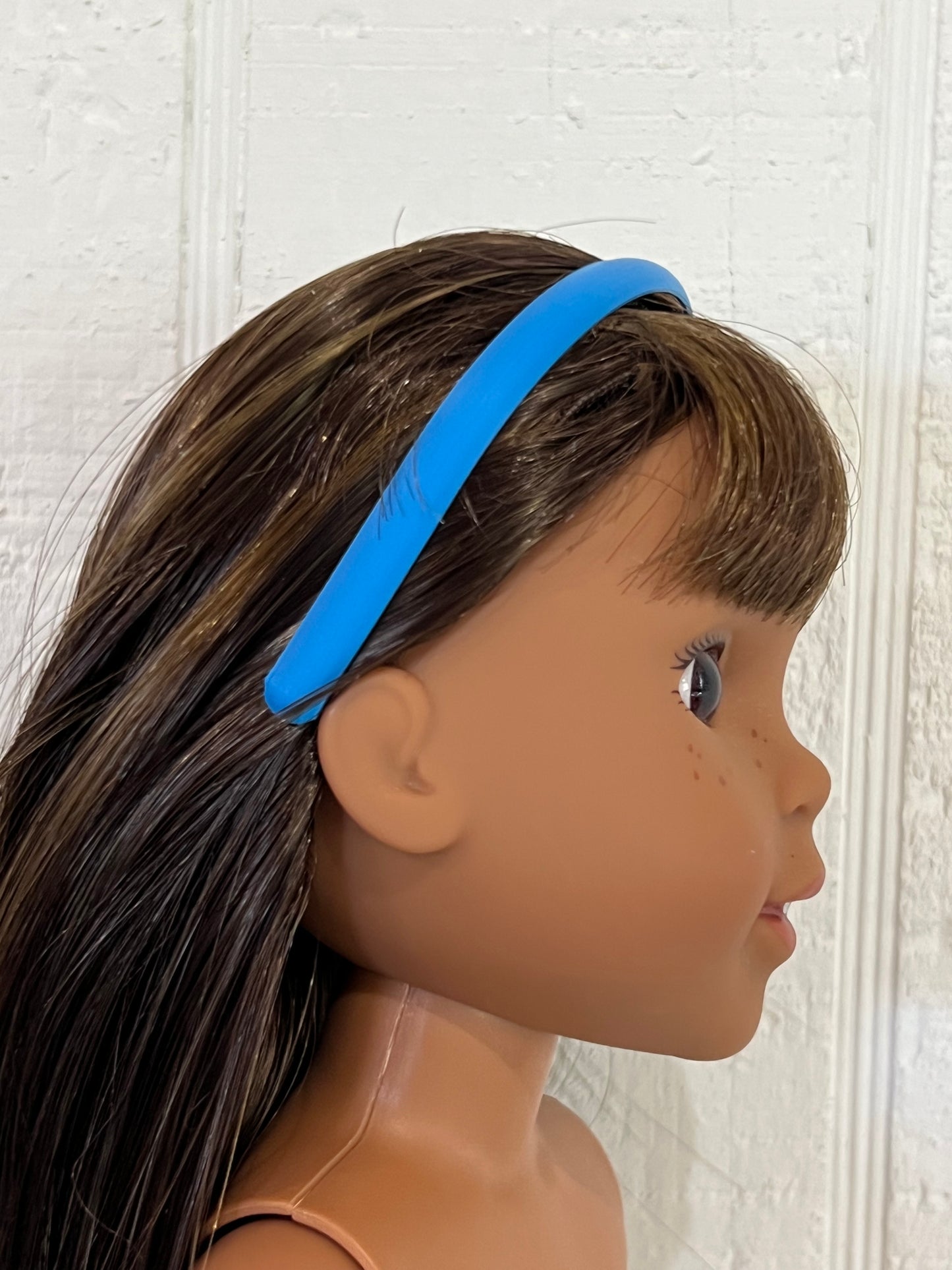 Headband for Wellie Wisher Doll - Cyan