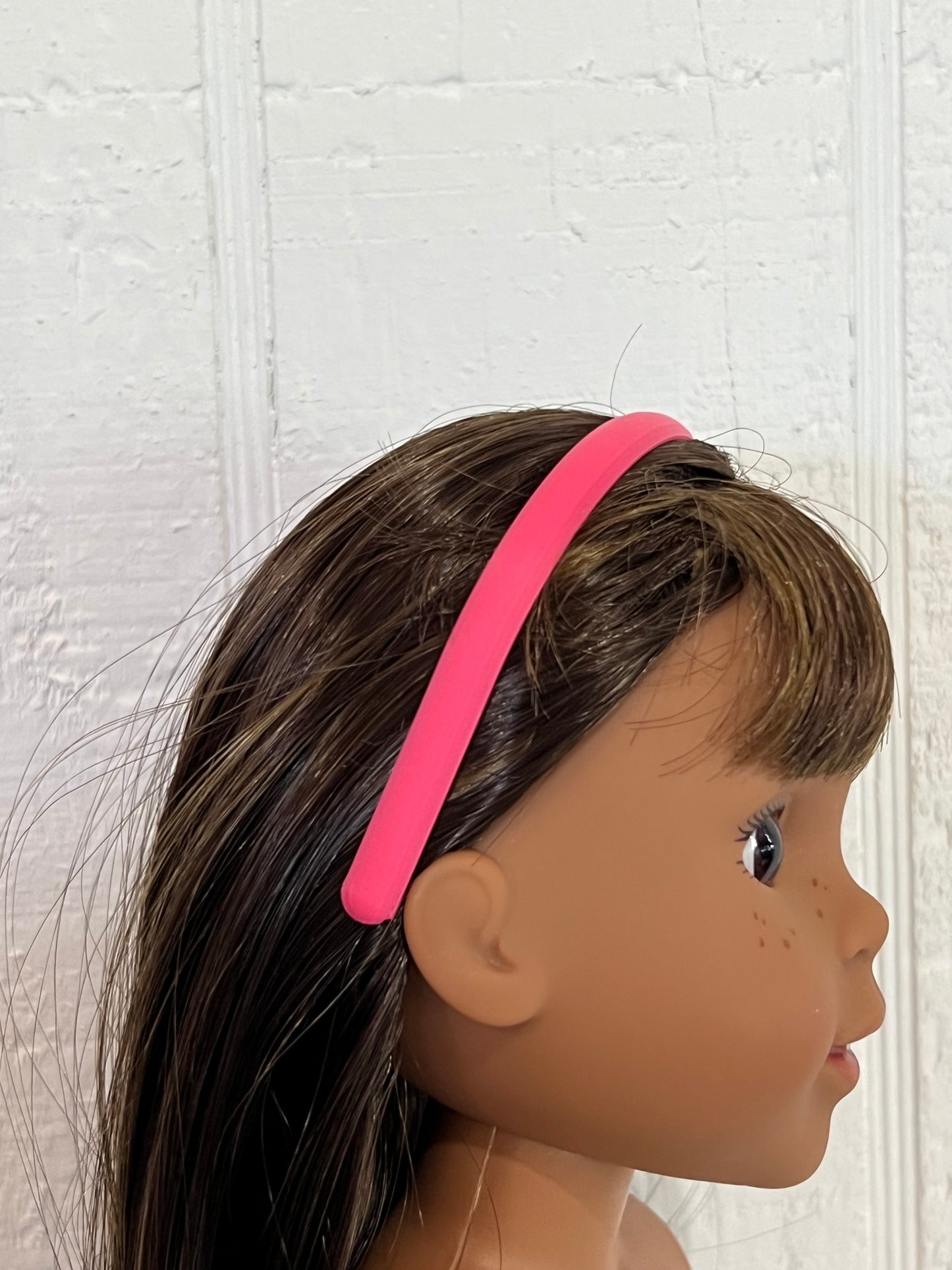 Headband for Wellie Wisher Doll - Hot Pink