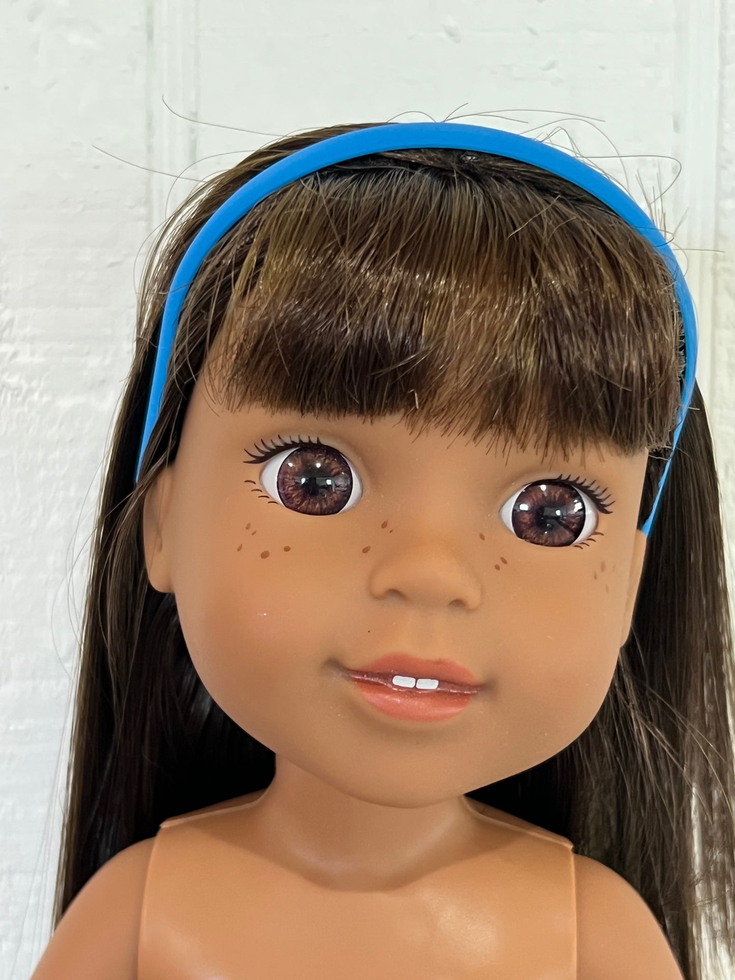 Headband for Wellie Wisher Doll - Cyan