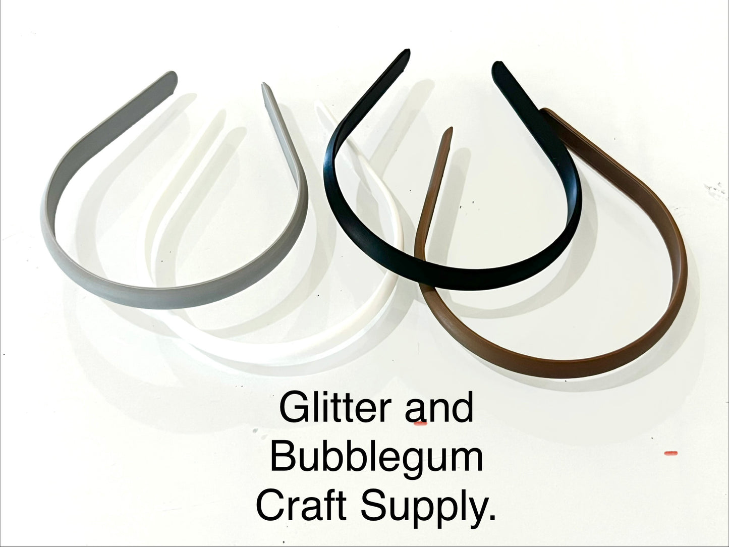 4 pack of neutral color headbands for American Girl Doll
