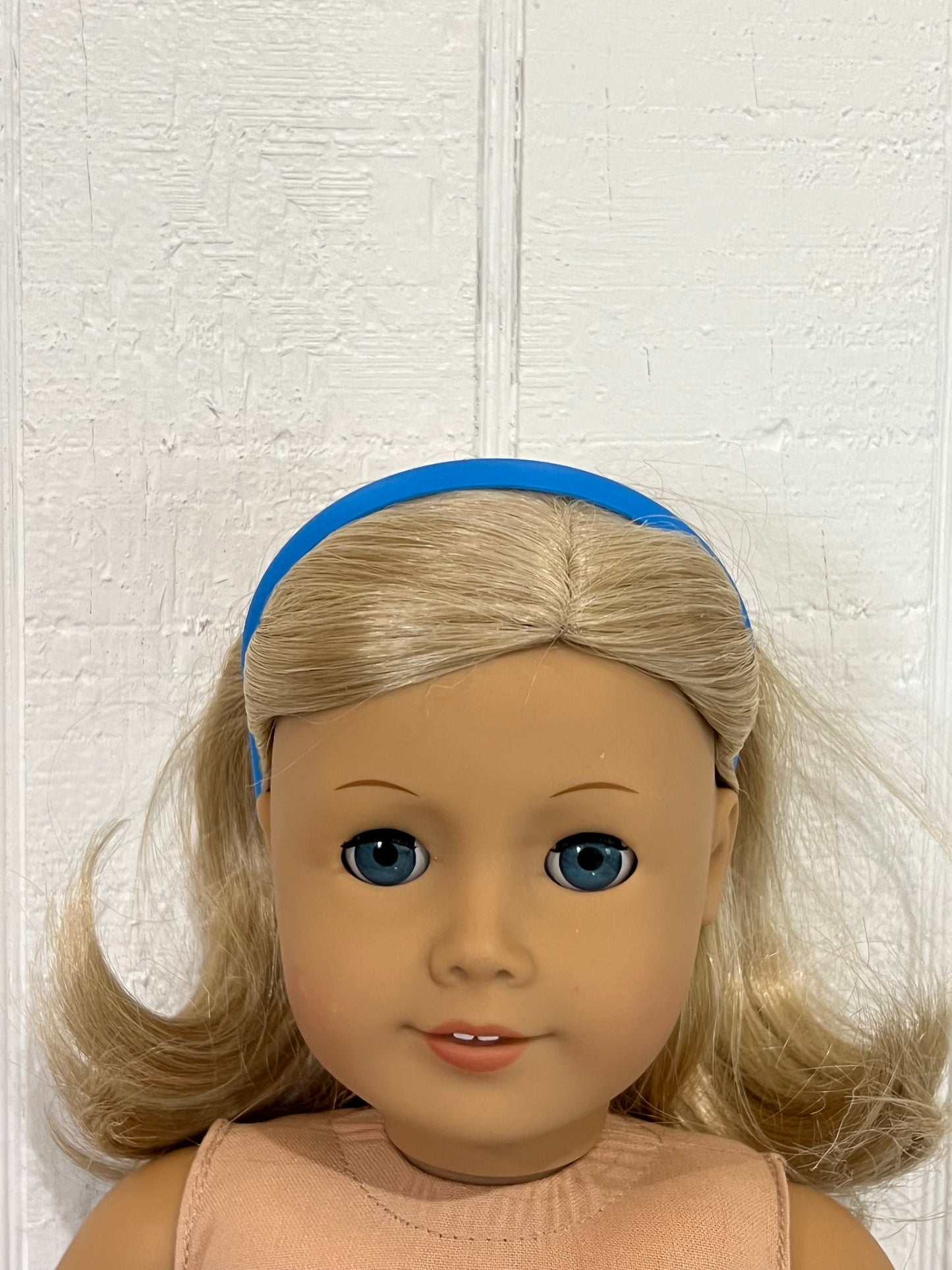 Headband for American Girl Doll - Cyan