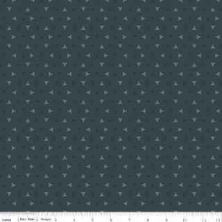 Quilt in Color Tiny Triangles Charcoal