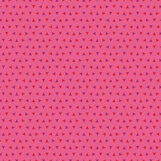 Quilt in Color Tiny Triangles Pink