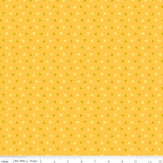 Quilt in Color Tiny Triangles Yellow