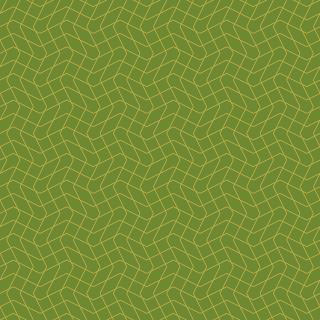 Quilt in Color Wavy Grid Lime