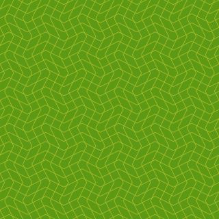 Quilt in Color Wavy Grid Lime