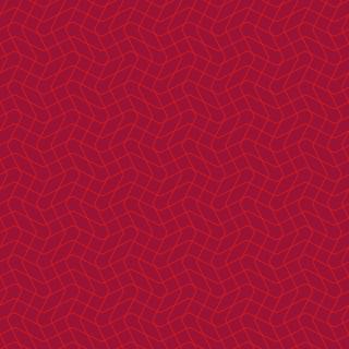 Quilt in Color Wavy Grid Red