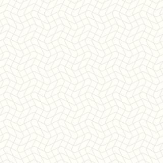 Quilt in Color Wavy Grid White Gray