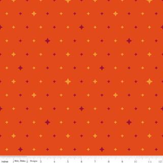 Quilt in Color Twinkle Stars Orange