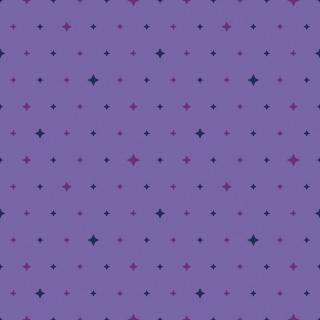 Quilt in Color Twinkle Stars Purple