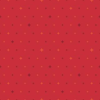 Quilt in Color Twinkle Stars Red