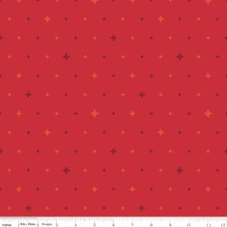 Quilt in Color Twinkle Stars Red