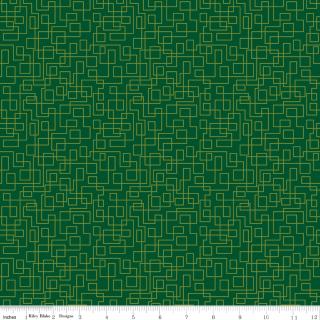 Quilt in Color Boxes Green