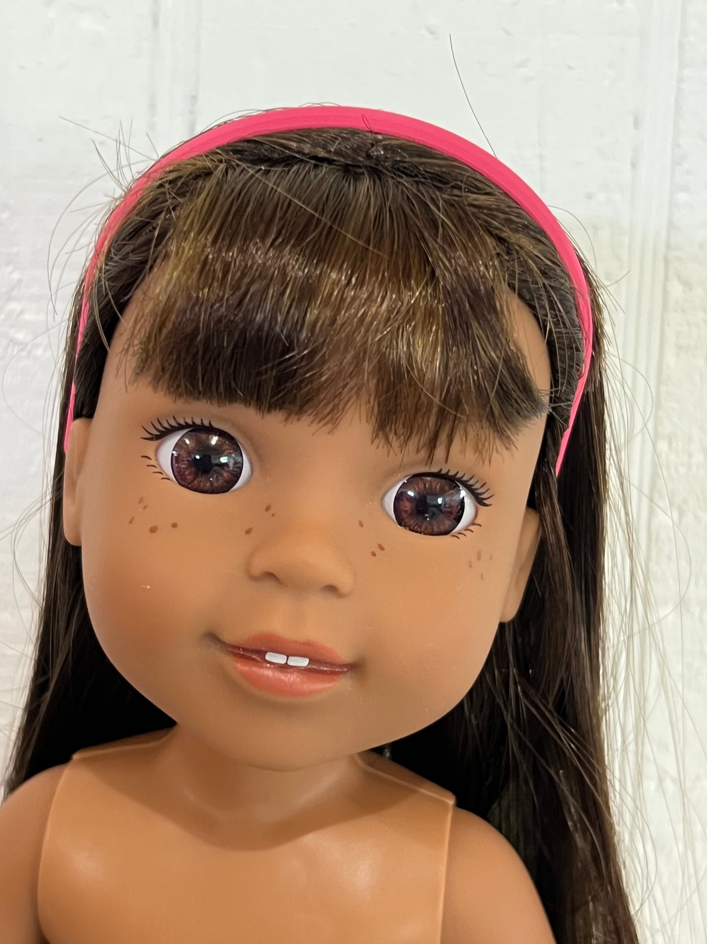 Headband for Wellie Wisher Doll - Hot Pink
