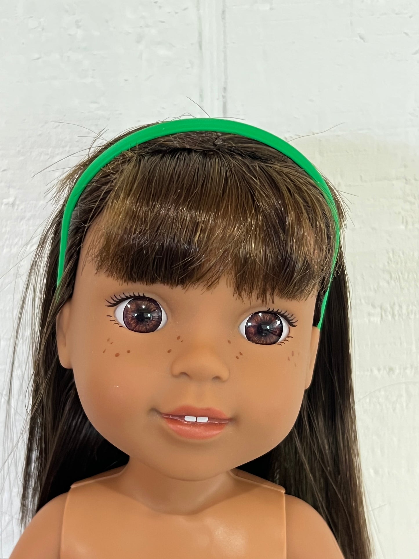 Headband for Wellie Wisher Doll - Bambu Green