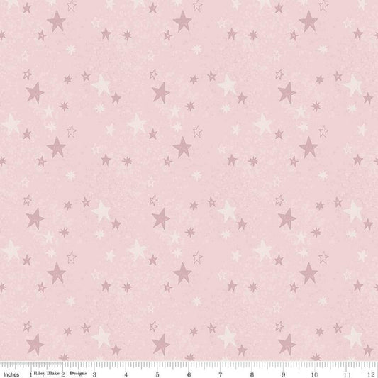 Flannel Safari Stargazing Girl Pink