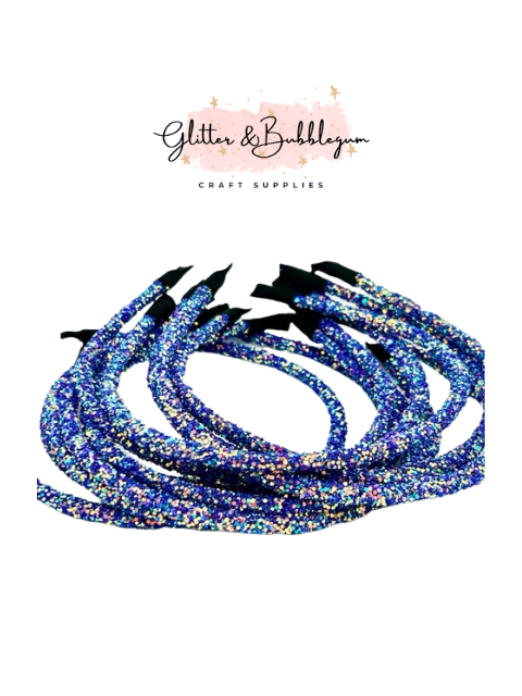 Royal Glitter Headband