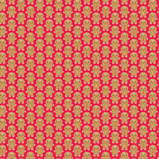 Gingerbread Kisses Gingerbread Men Red